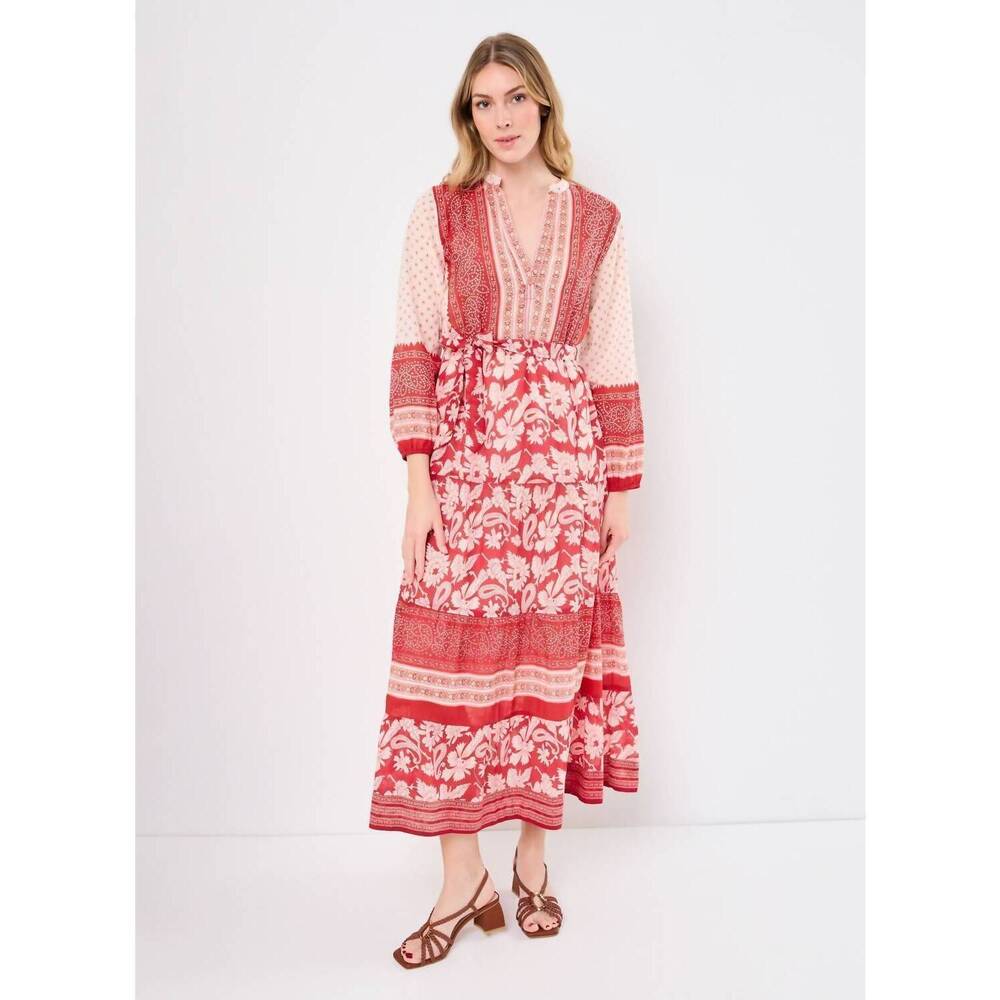 NEW MAISON HOTEL macarena dress in sangria